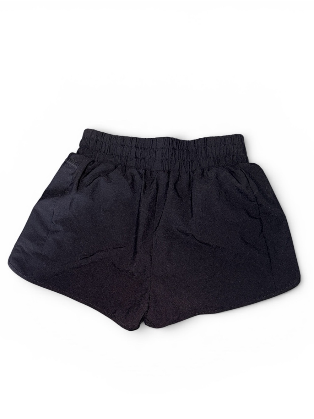 Black Athletic Lined Shorts - XS Girls